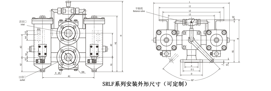 33 SRLF系列双筒回油管路过滤器(新型)